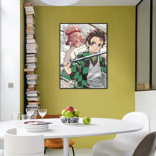 Cartoon Figure - Full Round Drill Diamond Painting 30*40CM