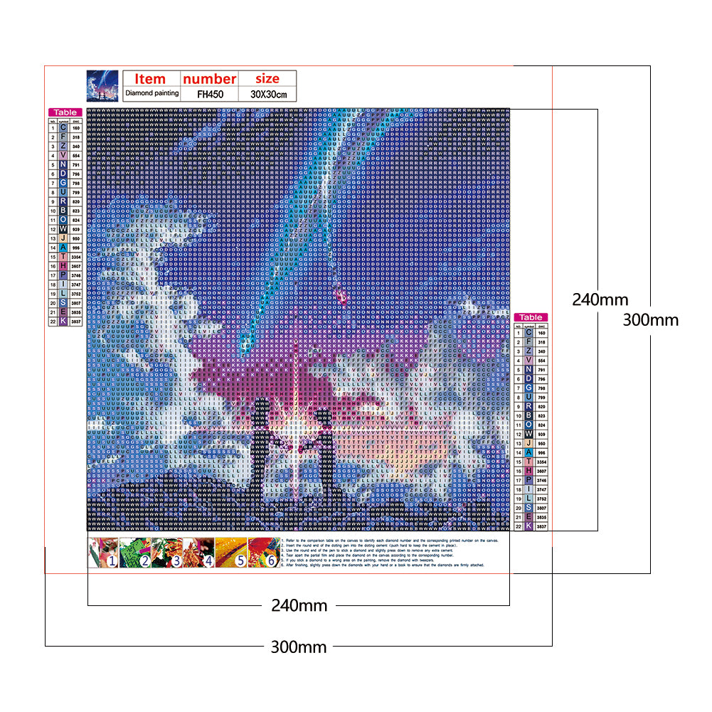 Your Name - Full Round Drill Diamond Painting 30*30CM