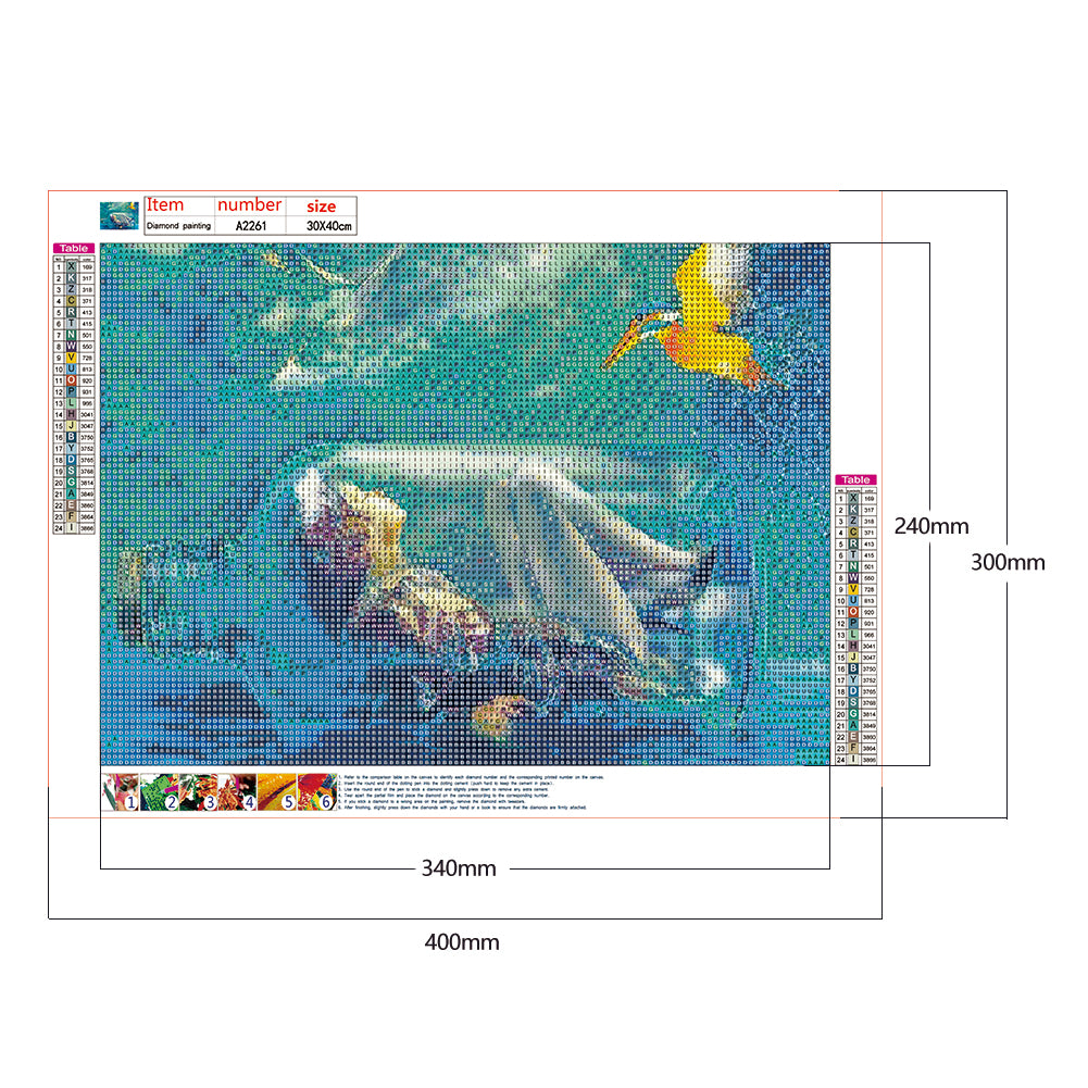 Wishing Bottle - Full Round Drill Diamond Painting 40*30CM