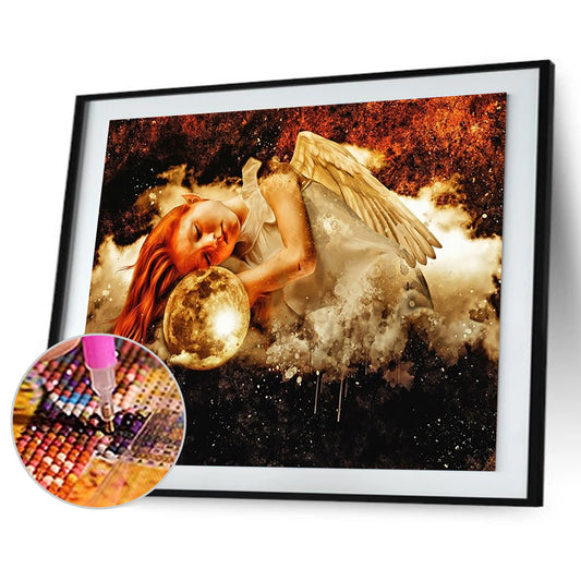 Little Angel - Full Round Drill Diamond Painting 40*30CM