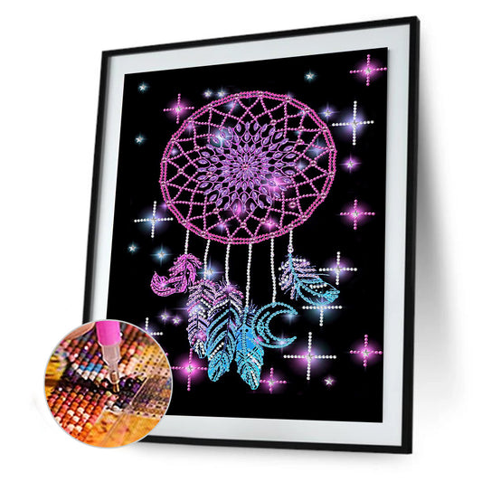 Dreamcatcher - Special Shaped Drill Diamond Painting 30*40CM