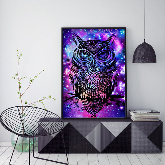 Owl - 11CT Stamped Cross Stitch 36*46CM