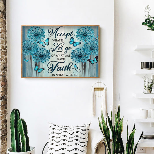 Flower - Full Round Drill Diamond Painting 50*40CM