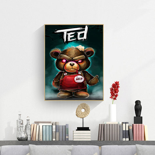 Horror Doll - Full Round Drill Diamond Painting 30*40CM