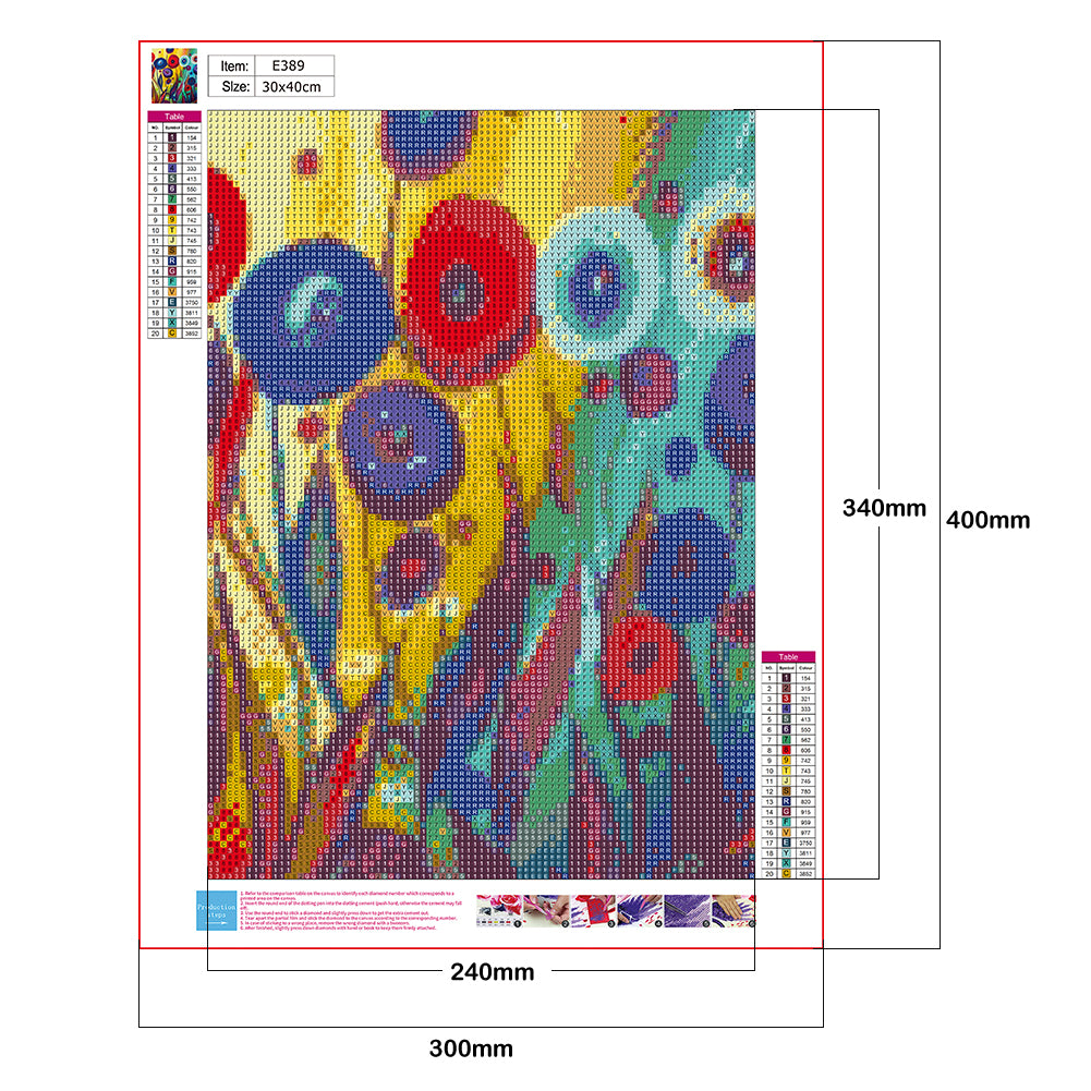 Morning Glory - Full Round Drill Diamond Painting 40*30CM