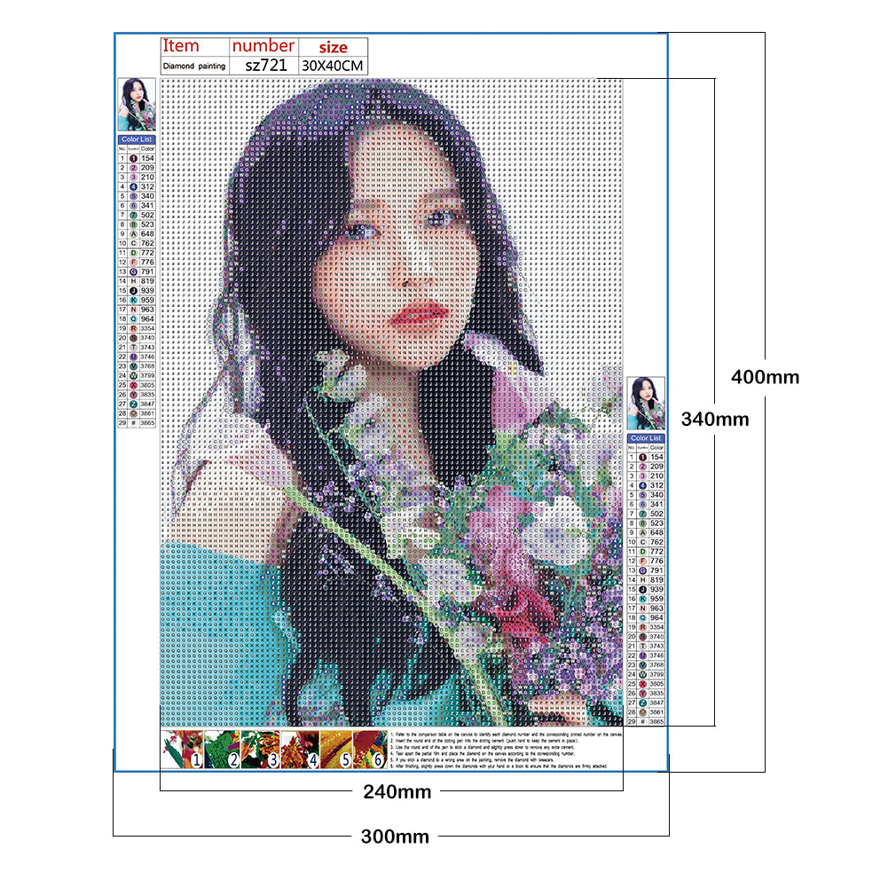 Twice Group - Full Round Drill Diamond Painting 30*40CM