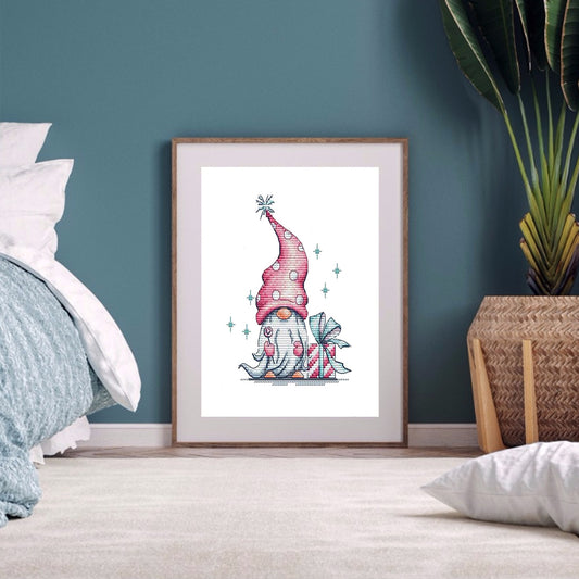Gnome - 11CT Stamped Cross Stitch 30*40CM
