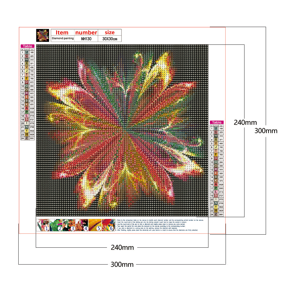 Fantasy - Full Round Drill Diamond Painting 30*30CM