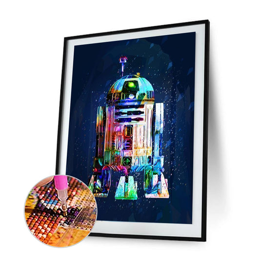 Spaceship - Full Round Drill Diamond Painting 30*40CM