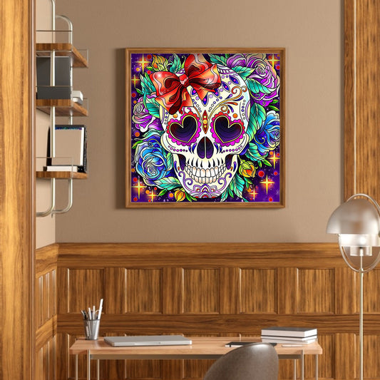 Skull - Special Shaped Drill Diamond Painting 30*30CM