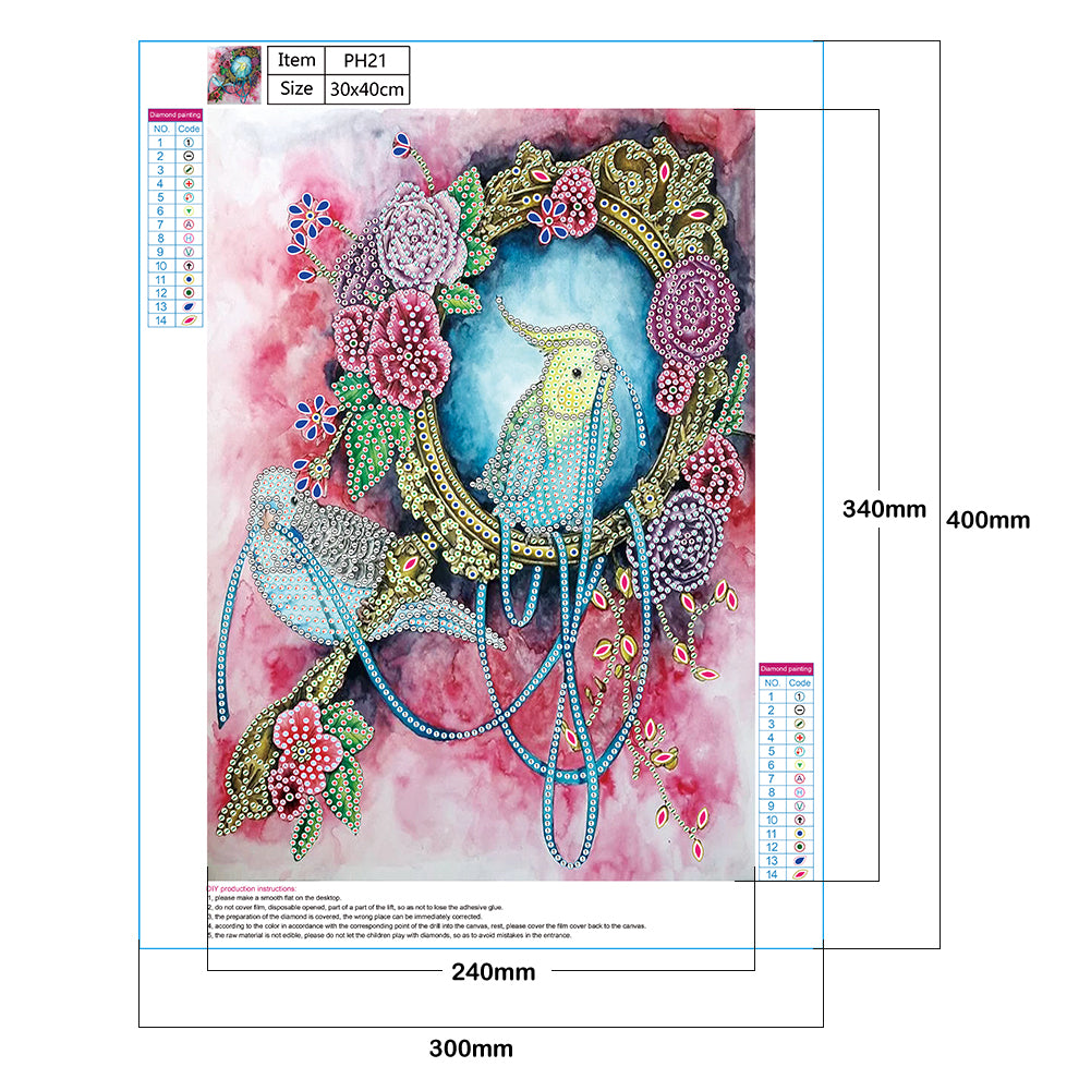 Garland - Special Shaped Drill Diamond Painting 30*40CM