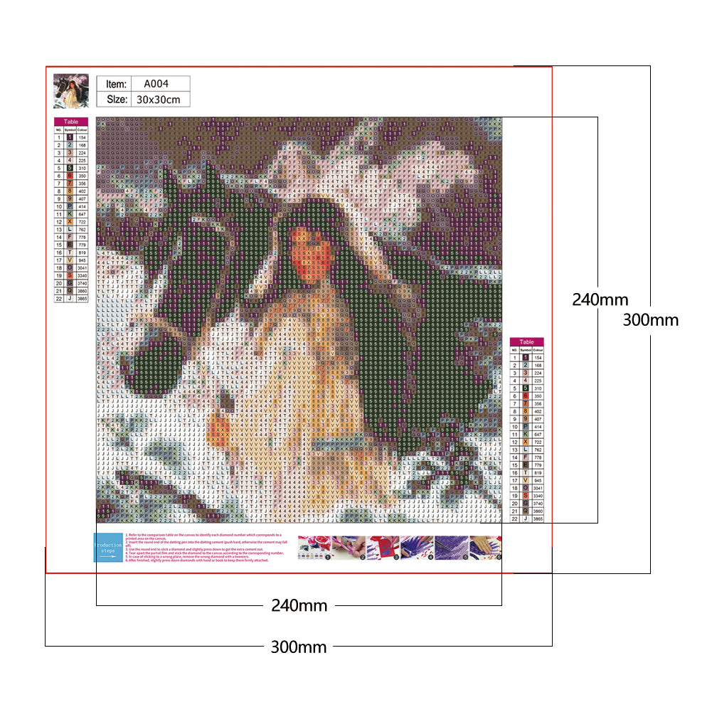 Horse - Full Round Drill Diamond Painting 30*30CM