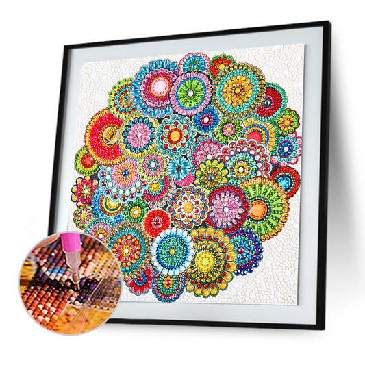 Datura - Special Shaped Drill Diamond Painting 30*30CM