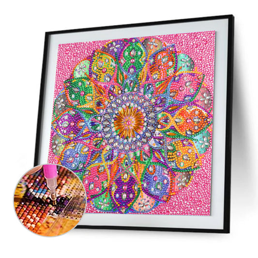 Datura - Special Shaped Drill Diamond Painting 30*30CM