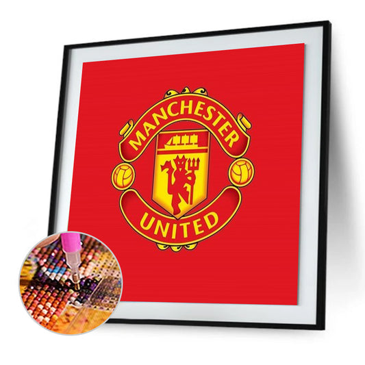 Football Club - Full Round Drill Diamond Painting 30*30CM