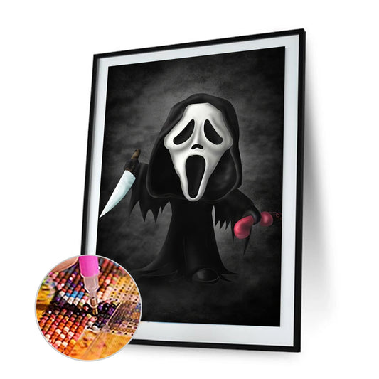 Horror Doll - Full Round Drill Diamond Painting 30*40CM
