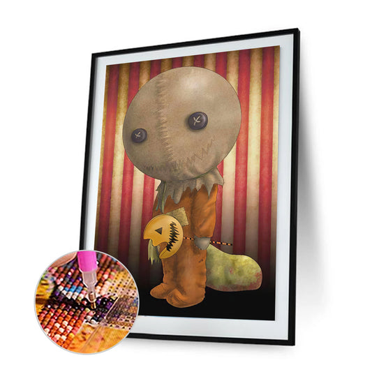 Horror Doll - Full Round Drill Diamond Painting 30*40CM