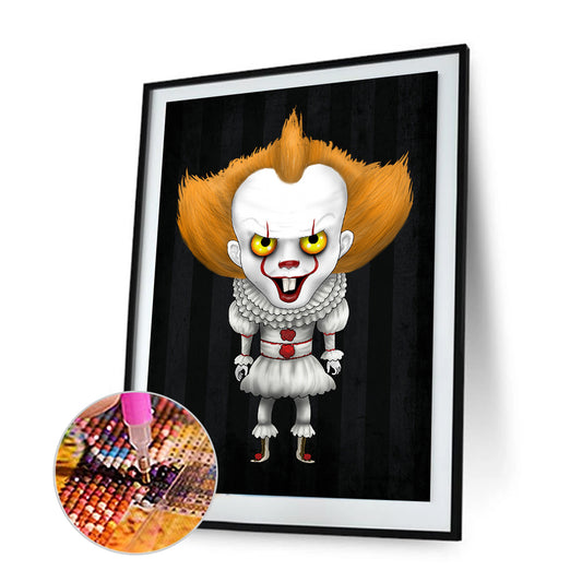 Horror Doll - Full Round Drill Diamond Painting 30*40CM