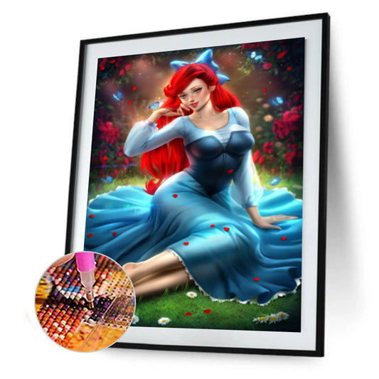 Cartoon Princess - Full Round Drill Diamond Painting 30*40CM
