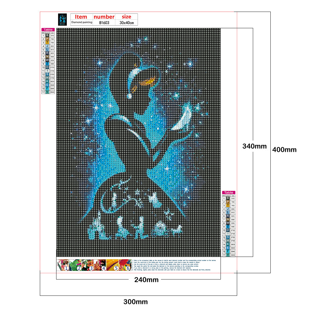 High Heel - Full Round Drill Diamond Painting 30*40CM