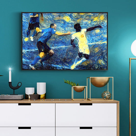 Soccer Players - Full Round Drill Diamond Painting 40*30CM