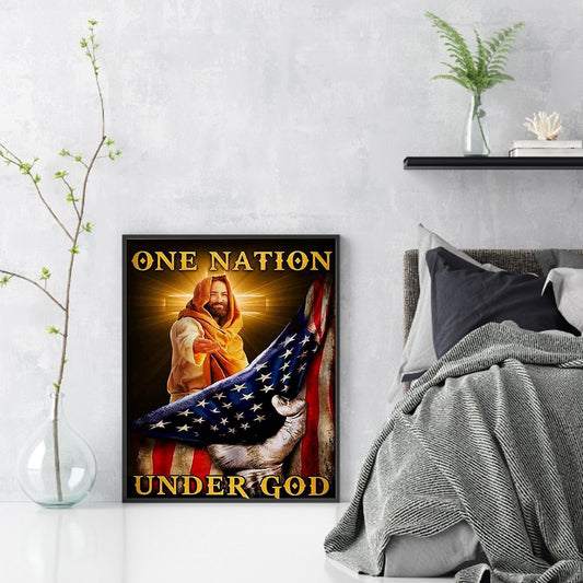 Jesus - Full Round Drill Diamond Painting 30*40CM