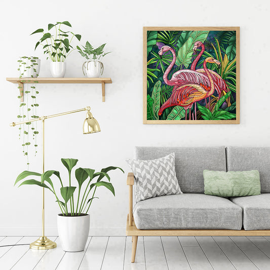 Different Animals - Special Shaped Drill Diamond Painting 30*30CM