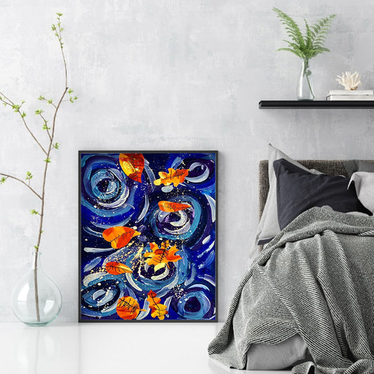 Leaf - Full Round Drill Diamond Painting 30*40CM