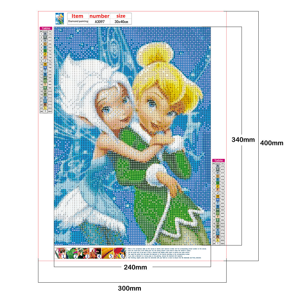 Elf - Full Round Drill Diamond Painting 30*40CM