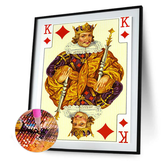 Playing Cards - Full Round Drill Diamond Painting 30*40CM