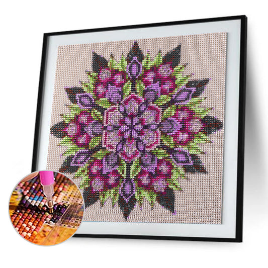 Datura - Special Shaped Drill Diamond Paiting 30*30CM