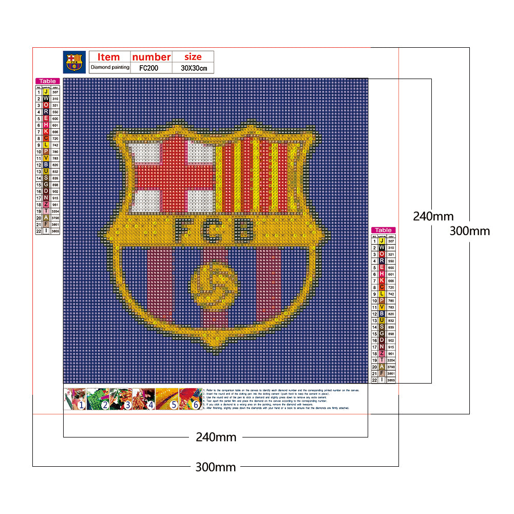 Micro Chapter - Square Drill Diamond Painting 30*30CM