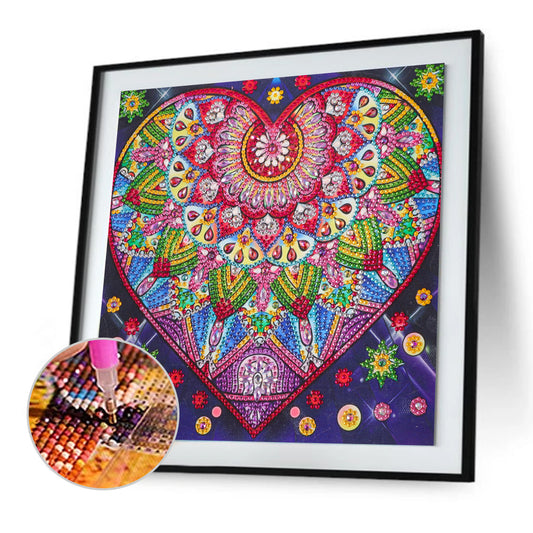 Heart - Special Shaped Drill Diamond Paiting 30*30CM