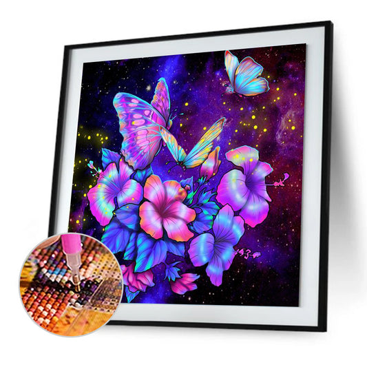 Butterfly - Special Shaped Drill Diamond Paiting 30*30CM