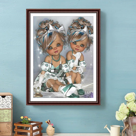 Cartoon Doll - Full Square Drill Diamond Painting 30*40CM