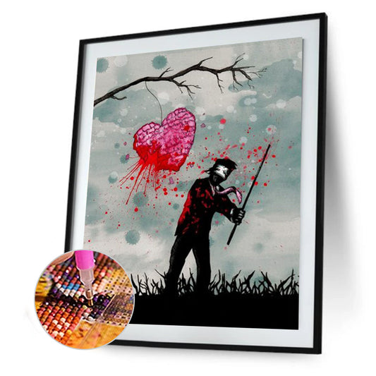 Boy - Full Round Drill Diamond Painting 30*40CM