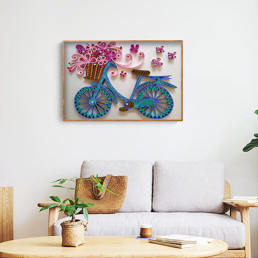 Paper Quilling - Special Shaped Drill Diamond Painting 40*30cm