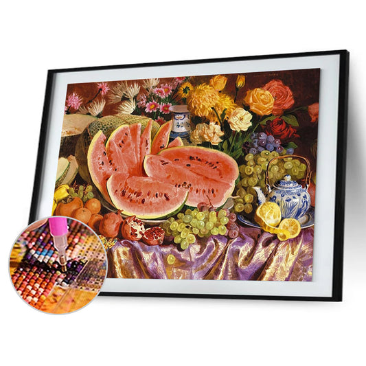 Fresh Fruits - Full Square Drill Diamond Painting 40*30CM
