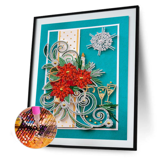 Paper Quilling - Special Shaped Drill Diamond Painting 30*40CM
