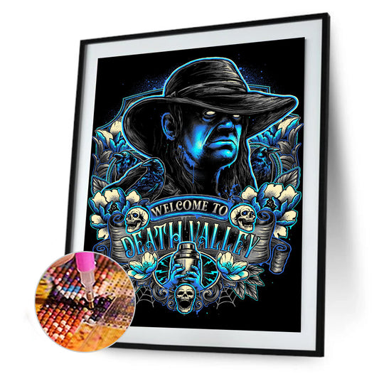 Horror Figure - Full Round Drill Diamond Painting 30*40CM