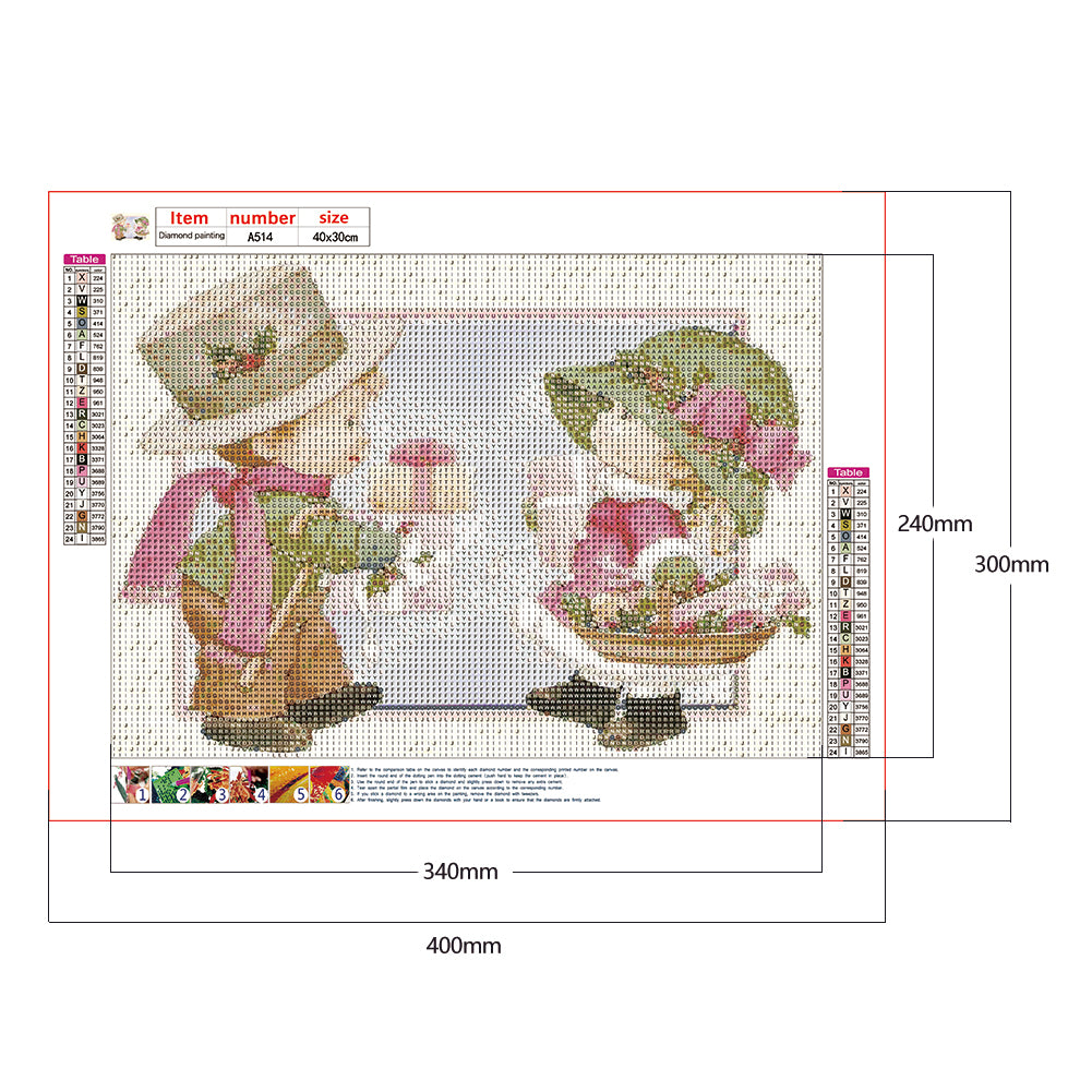 Kids Presents - Full Round Drill Diamond Painting 40*30CM