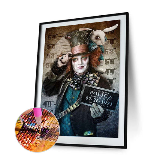 Horror Photo - Full Round Drill Diamond Painting 30*40CM