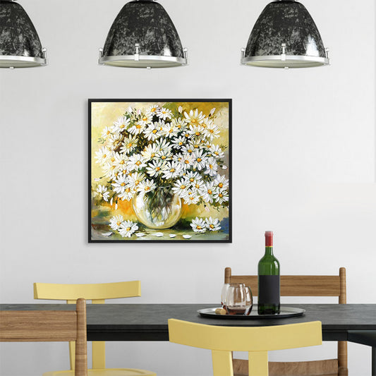 Chrysanthemum - Full Round Drill Diamond Painting 30*30CM