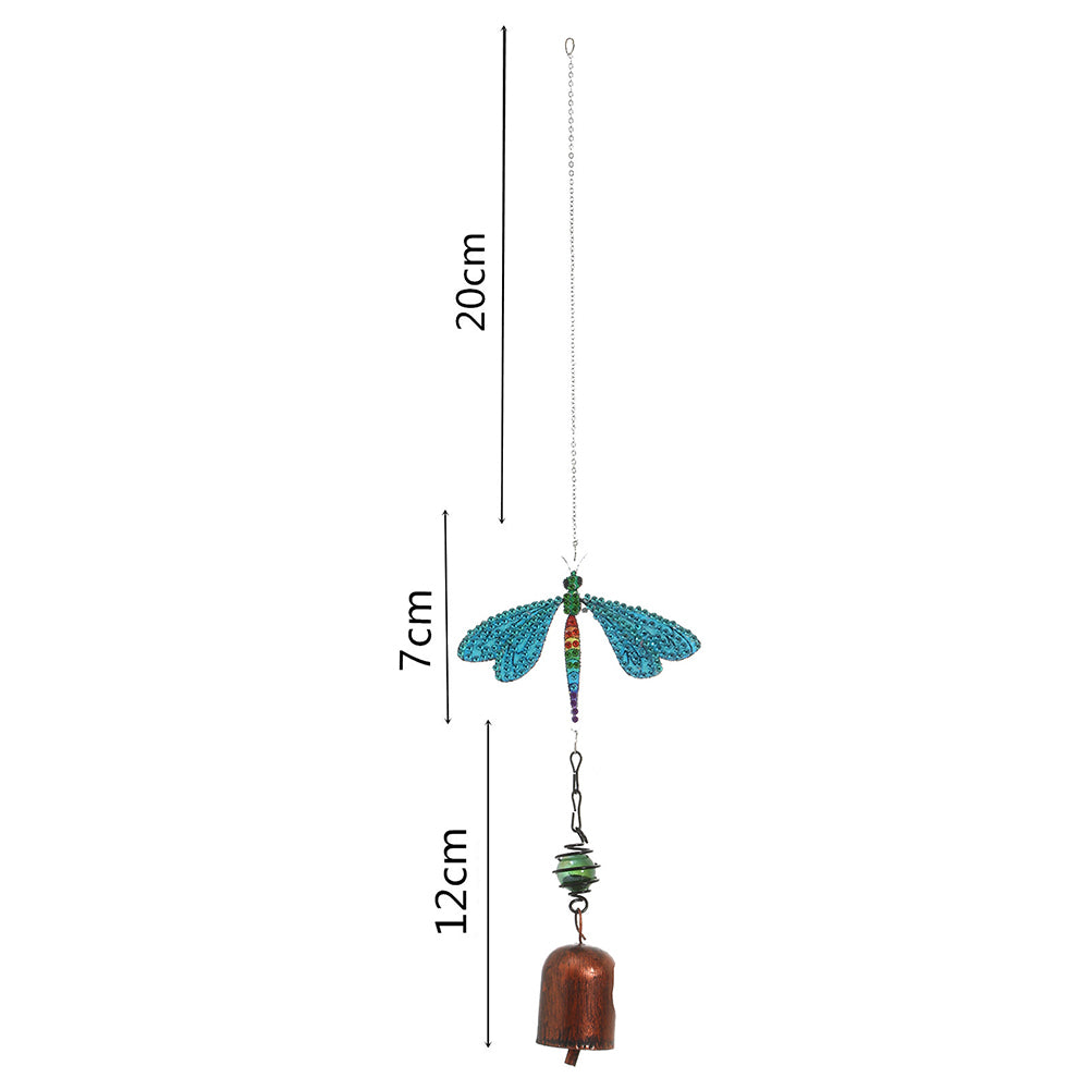 5D DIY Diamond Painting Wind Chime Bell Pendant Art Mosaic Kit Home Decor
