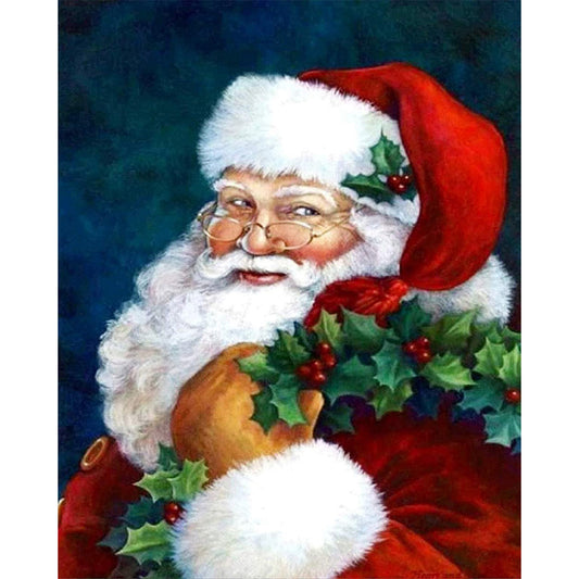 Santa Claus - Full Round Drill Diamond Painting 40*50CM