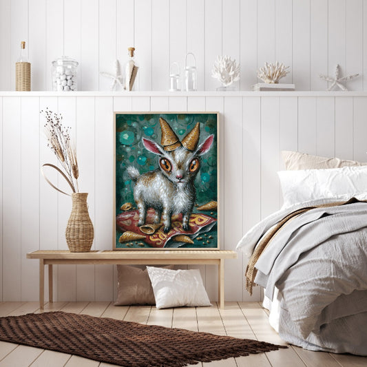 Sheep - Full Round Drill Diamond Painting 40*50CM