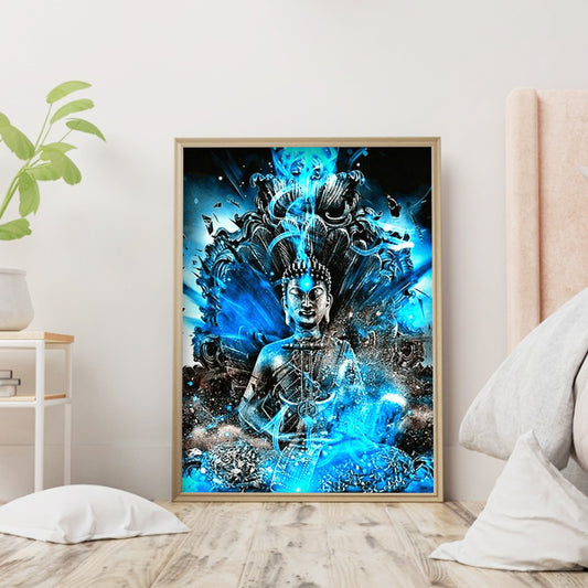 Buddha - Full Round Drill Diamond Painting 30*40CM