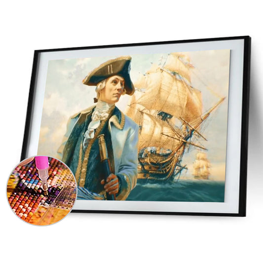 Maritime Voyage - Full Round Drill Diamond Painting 40*30CM