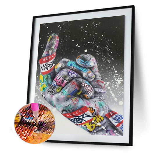 Graffiti - Full Round Drill Diamond Painting 30*40CM