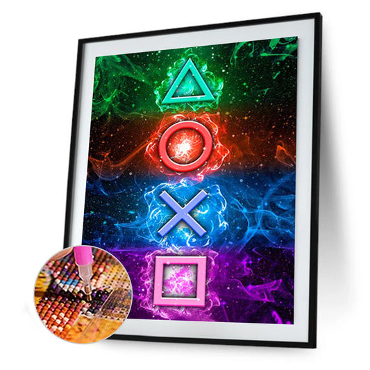 Game - Full Round Drill Diamond Painting 30*40CM